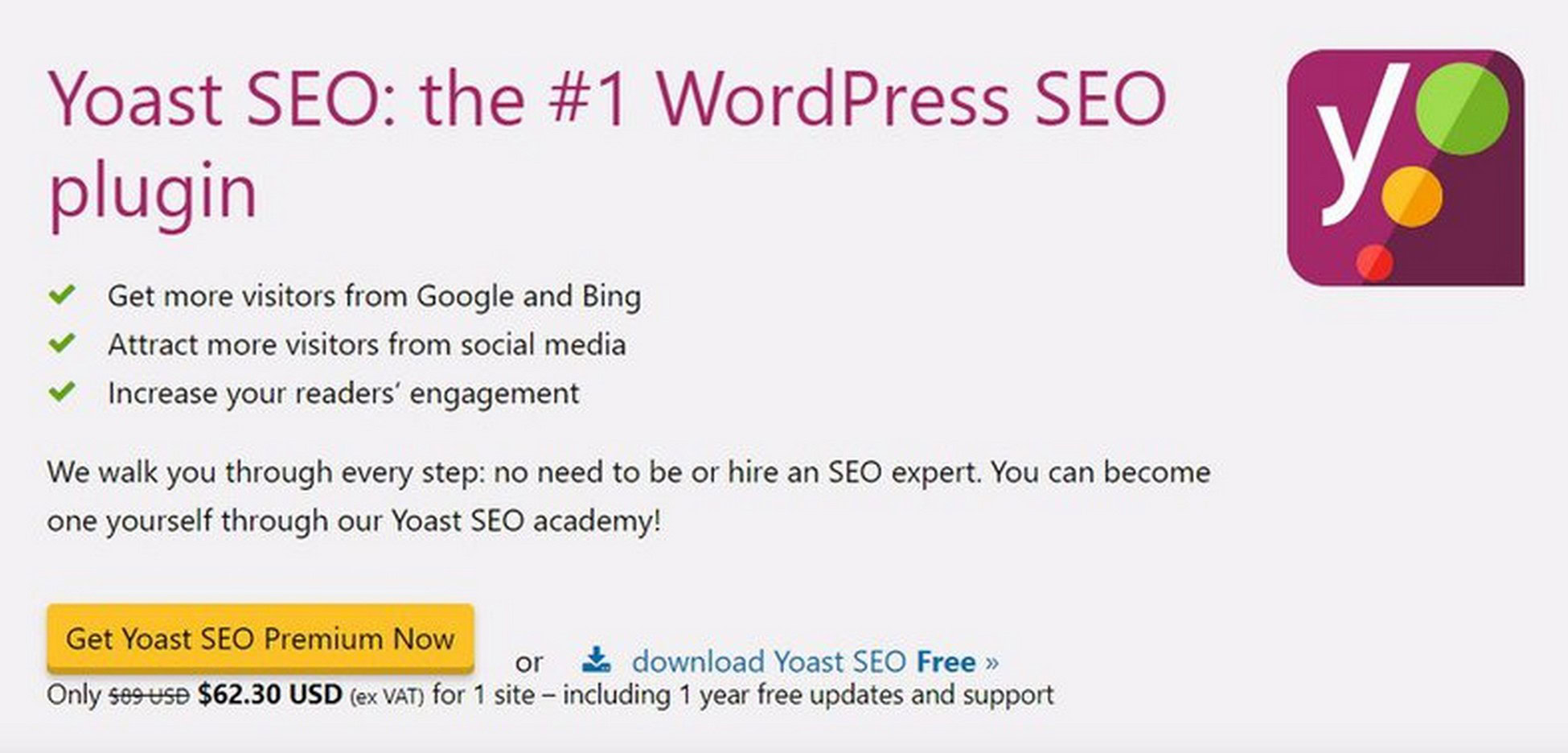 Yoast SEO WordPress plugin