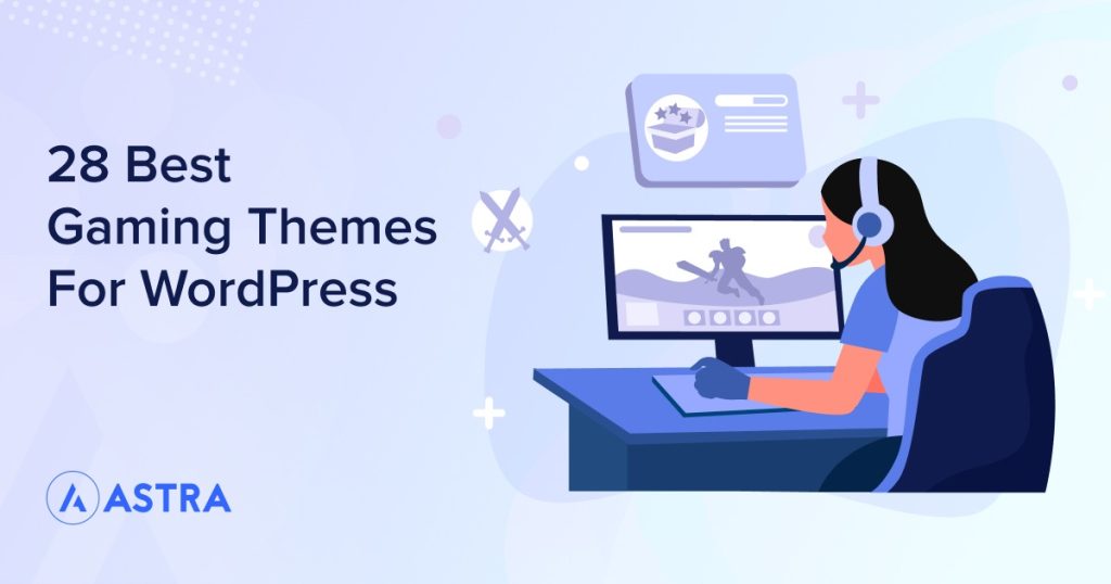 WordPress gaming themes