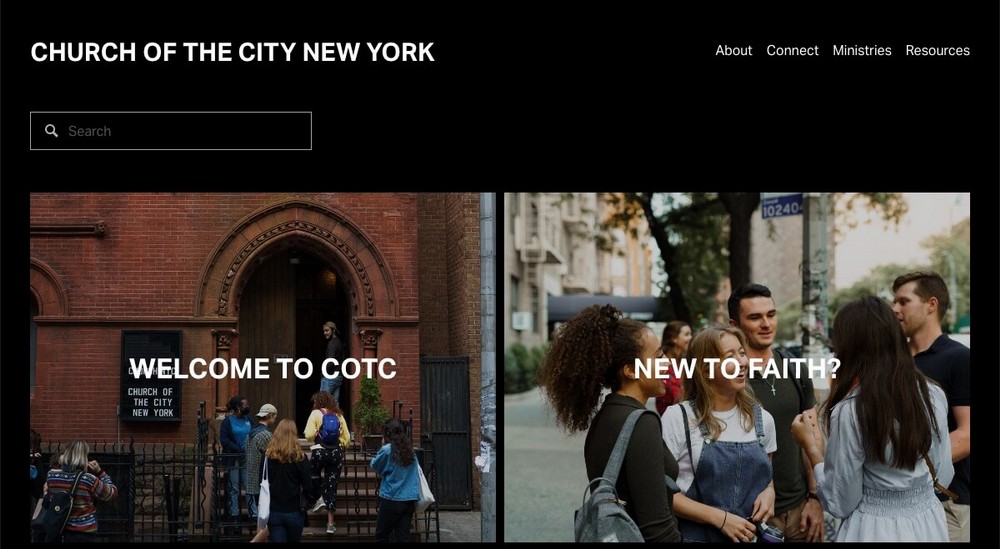 Church of NYC home
