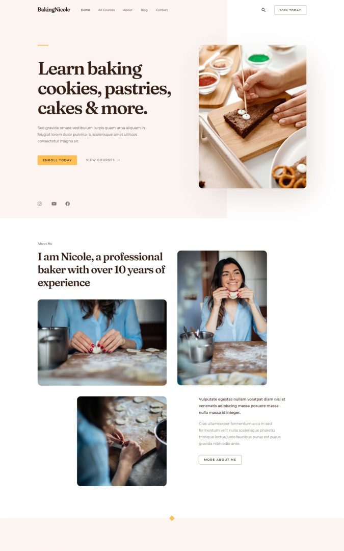 Learn Baking