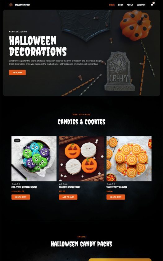 Halloween Shop